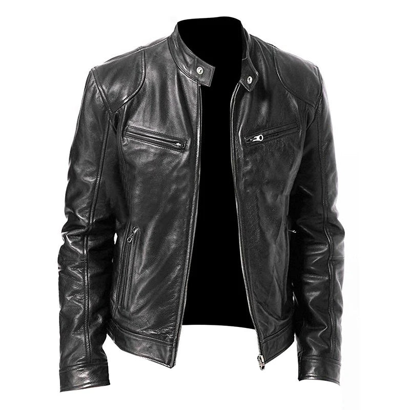 Ryder Men's Slim Fit Motorcycle Jacket