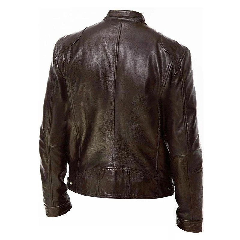 Ryder Men's Slim Fit Motorcycle Jacket