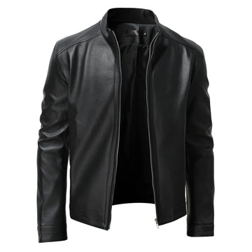 Camden Men's Slim Fit Stand Collar Jacket