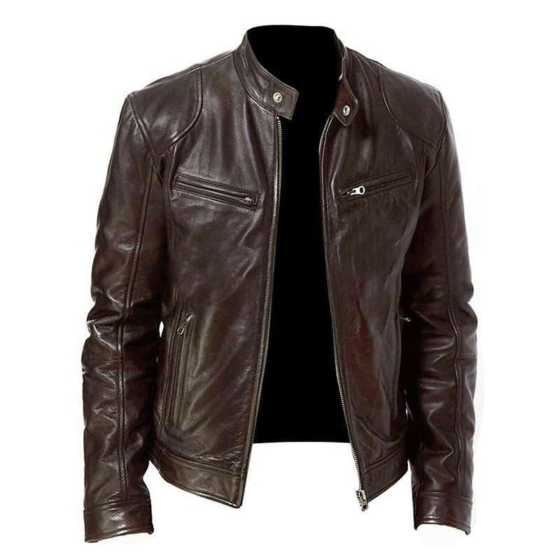 Ryder Men's Slim Fit Motorcycle Jacket
